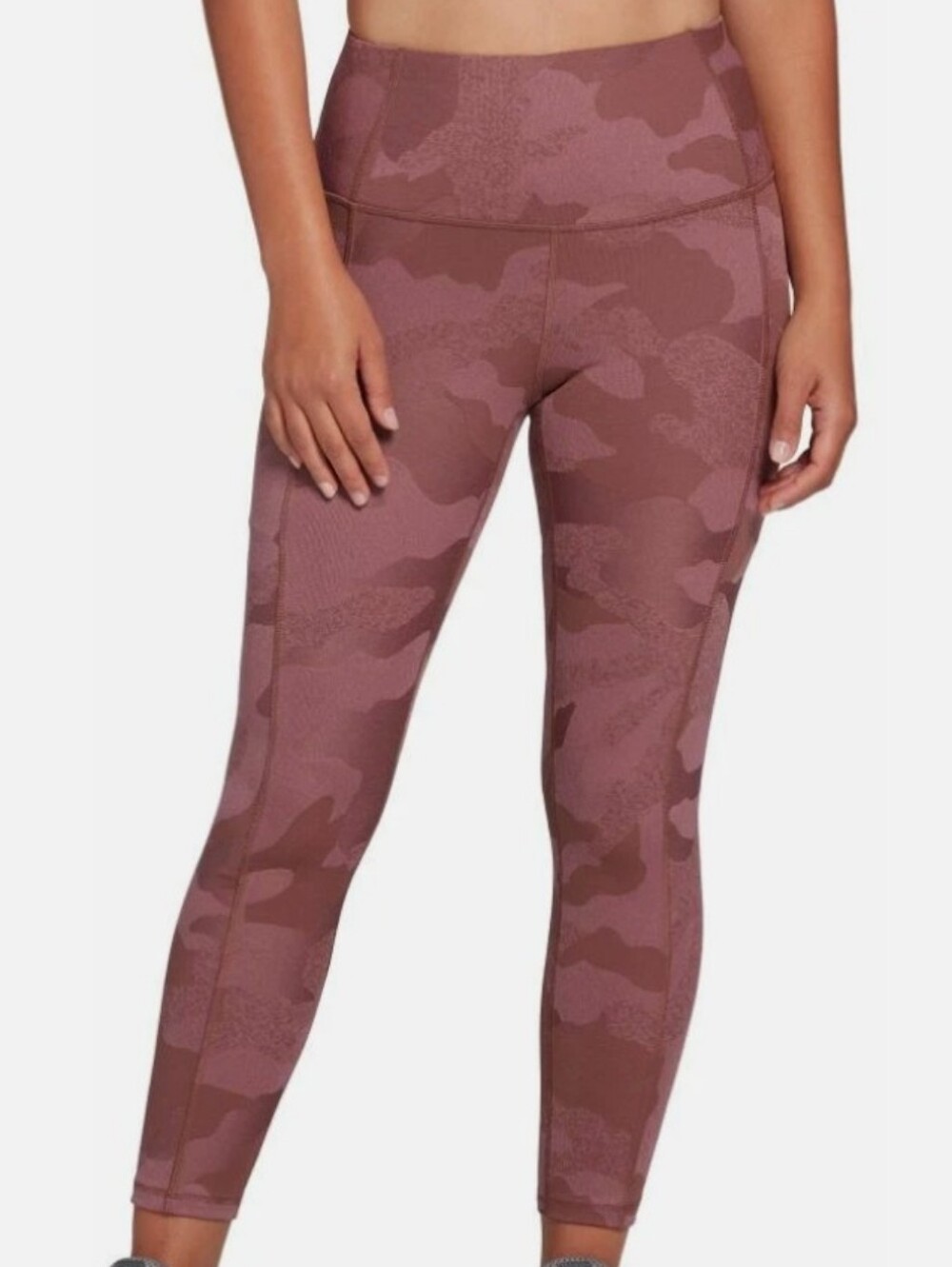 The North Face Women's Maroon Camo Leggings